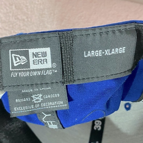5/$25 New Era Blue Voice Hat L/XL - Picture 8 of 9